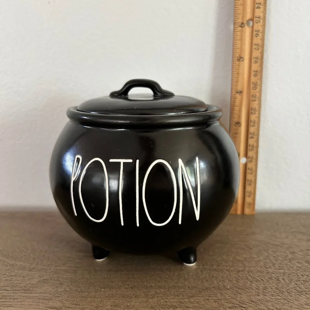 Rae Dunn Potion Cauldron Halloween Pot - Picture 1 of 1